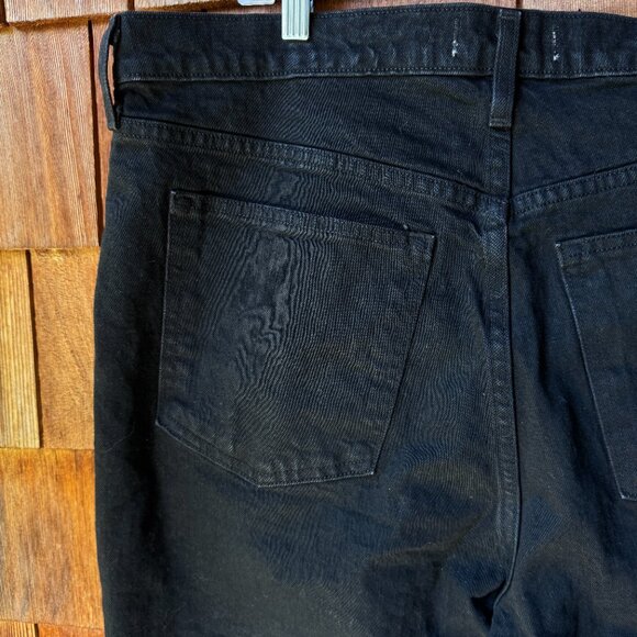 Abercrombie & Fitch Black Ultra High Rise 90s Straight Jeans in Women's 34/18L - Picture 10 of 14